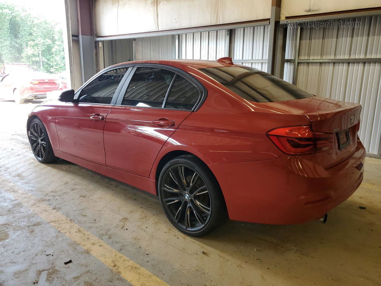 2016 Bmw 320 Xi Red vin: WBA8E5G57GNT40890