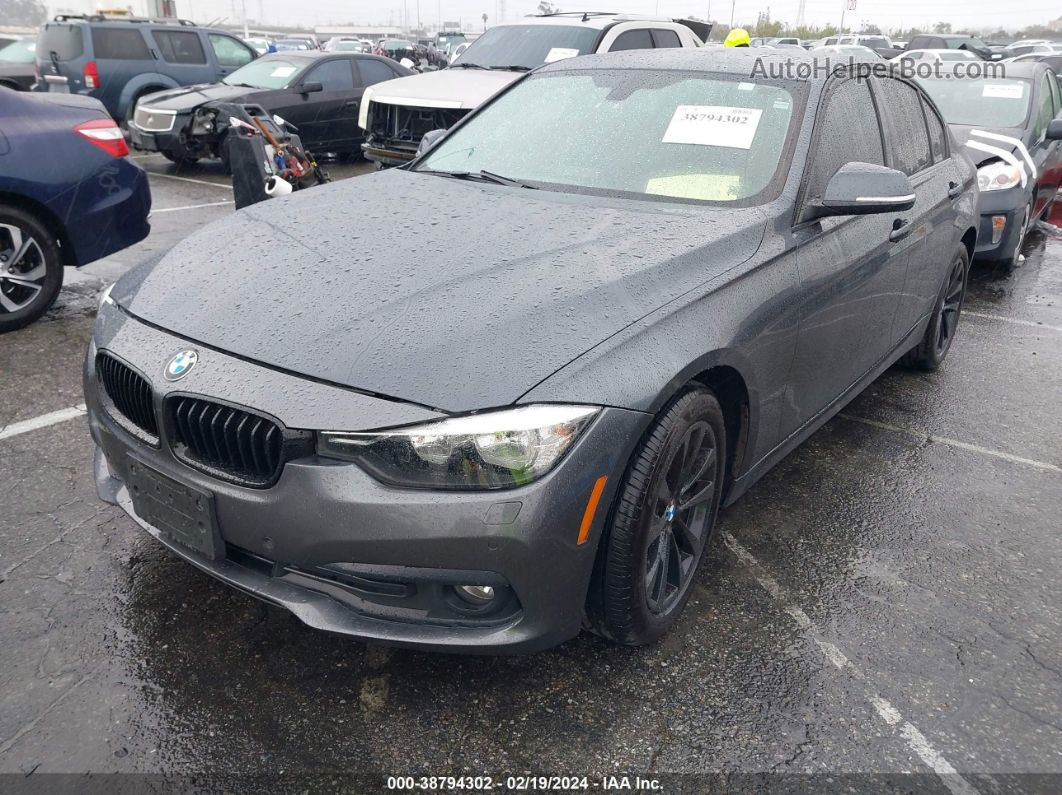 2016 Bmw 320i Xdrive Black vin: WBA8E5G58GNT40039