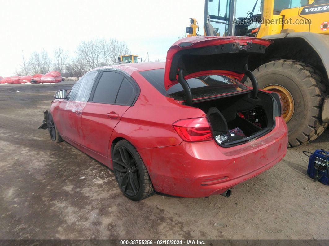 2016 Bmw 320i Xdrive Red vin: WBA8E5G58GNT93050