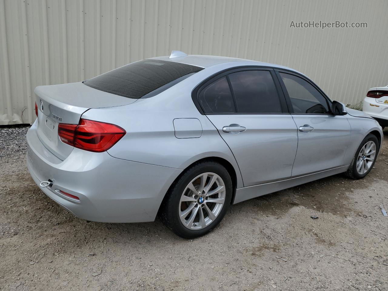 2016 Bmw 320 Xi Silver vin: WBA8E5G59GNT93252