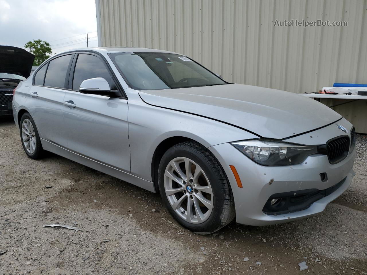 2016 Bmw 320 Xi Silver vin: WBA8E5G59GNT93252