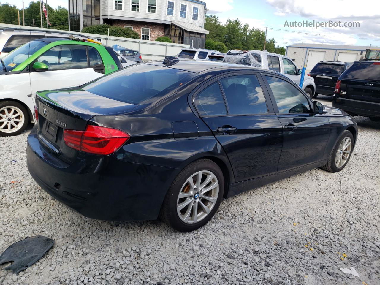 2016 Bmw 320 Xi Black vin: WBA8E5G59GNU20255