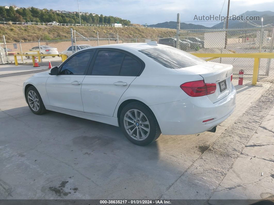 2016 Bmw 320i Xdrive White vin: WBA8E5G5XGNU20684