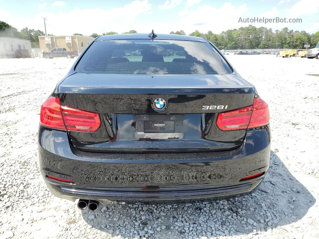 2016 Bmw 328 I Sulev Black vin: WBA8E9C50GK644299