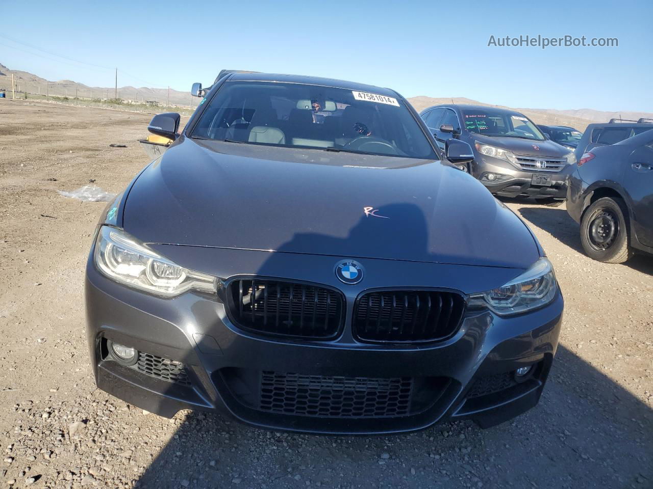 2016 Bmw 328 I Sulev Charcoal vin: WBA8E9C50GK646733