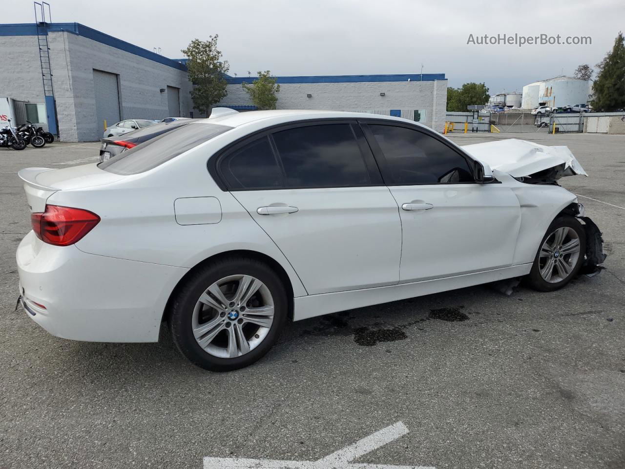 2016 Bmw 328 I Sulev Белый vin: WBA8E9C51GK643565