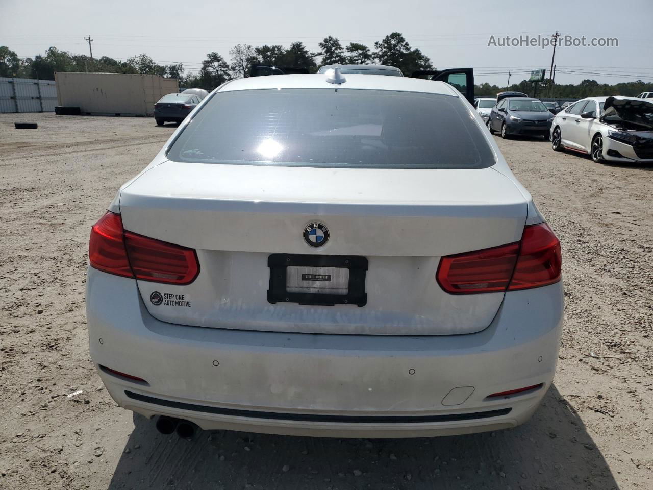 2016 Bmw 328 I Sulev White vin: WBA8E9C51GK648958