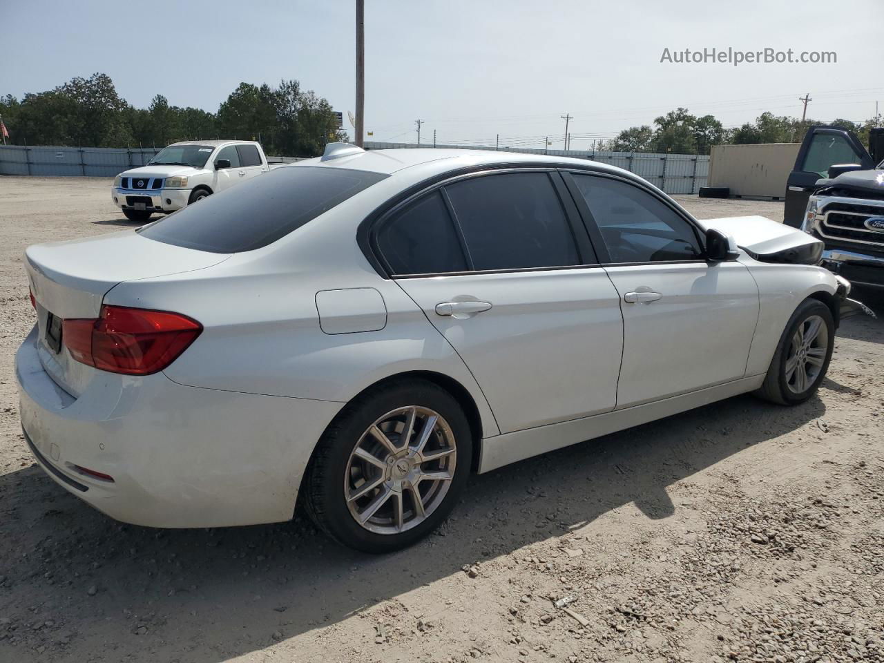 2016 Bmw 328 I Sulev White vin: WBA8E9C51GK648958