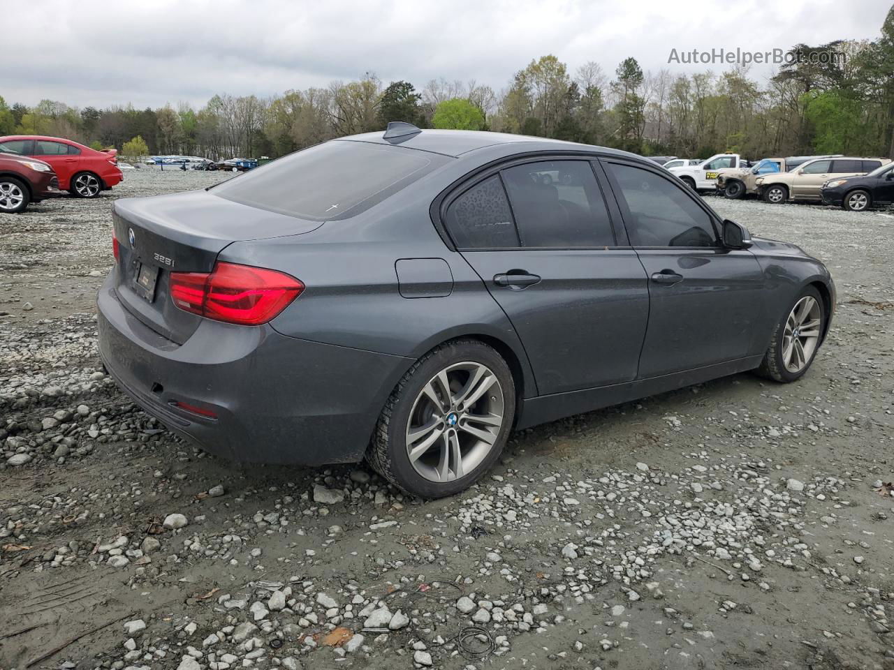 2016 Bmw 328 I Sulev Charcoal vin: WBA8E9C52GK646040