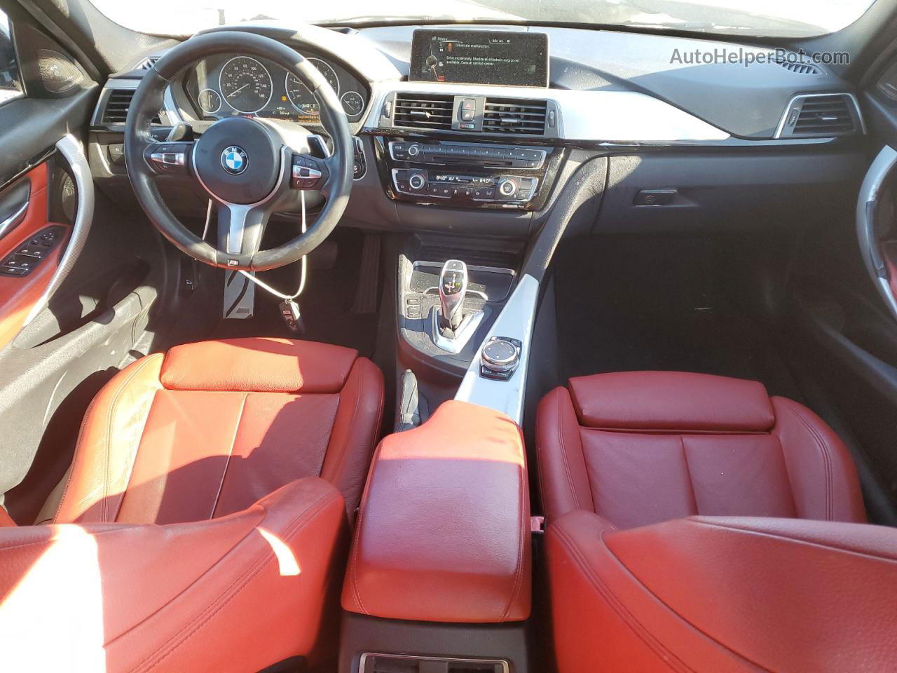 2016 Bmw 328 I Sulev Белый vin: WBA8E9C52GK646636