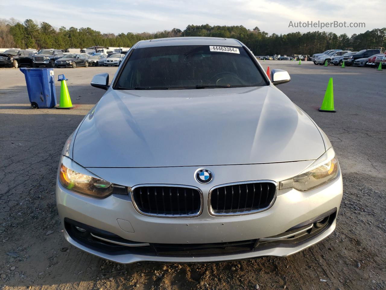 2016 Bmw 328 I Sulev Silver vin: WBA8E9C52GK646877