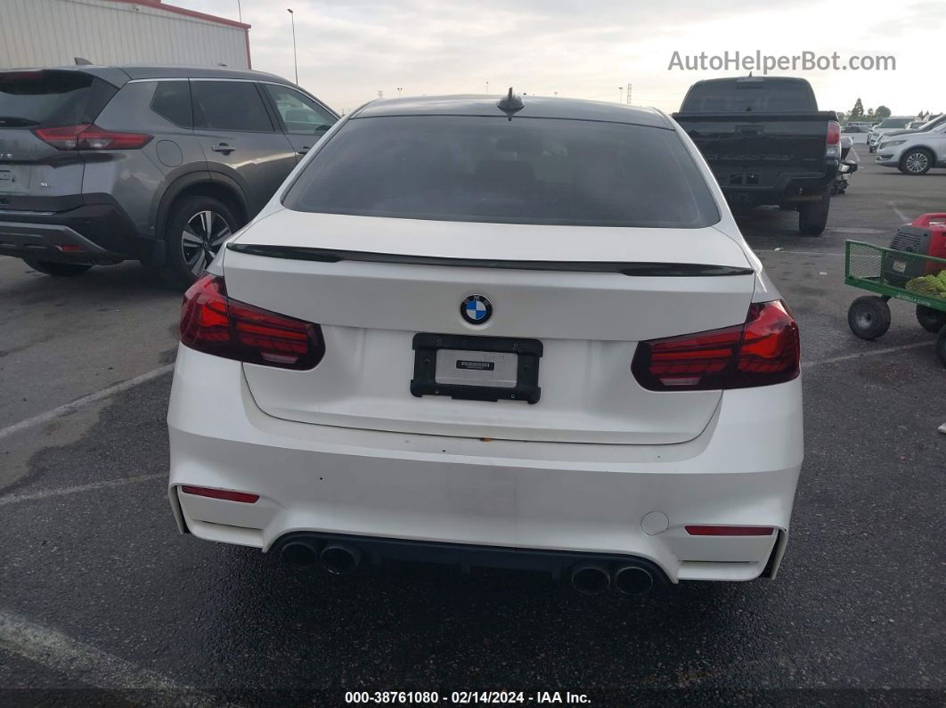 2016 Bmw 328i   White vin: WBA8E9C52GK648127