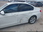 2016 Bmw 328i   White vin: WBA8E9C53GK646516