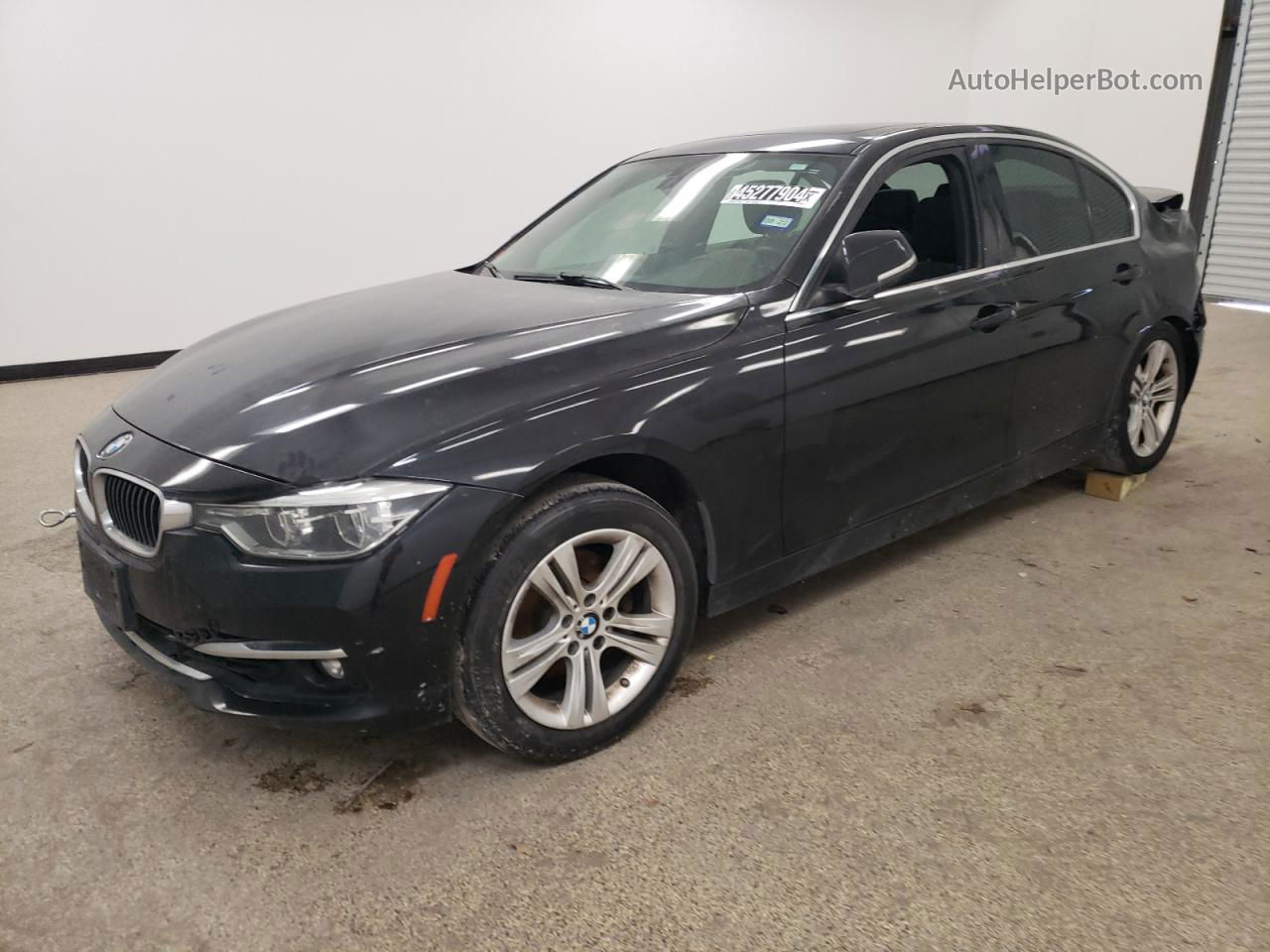 2016 Bmw 328 I Sulev Black vin: WBA8E9C55GK645741