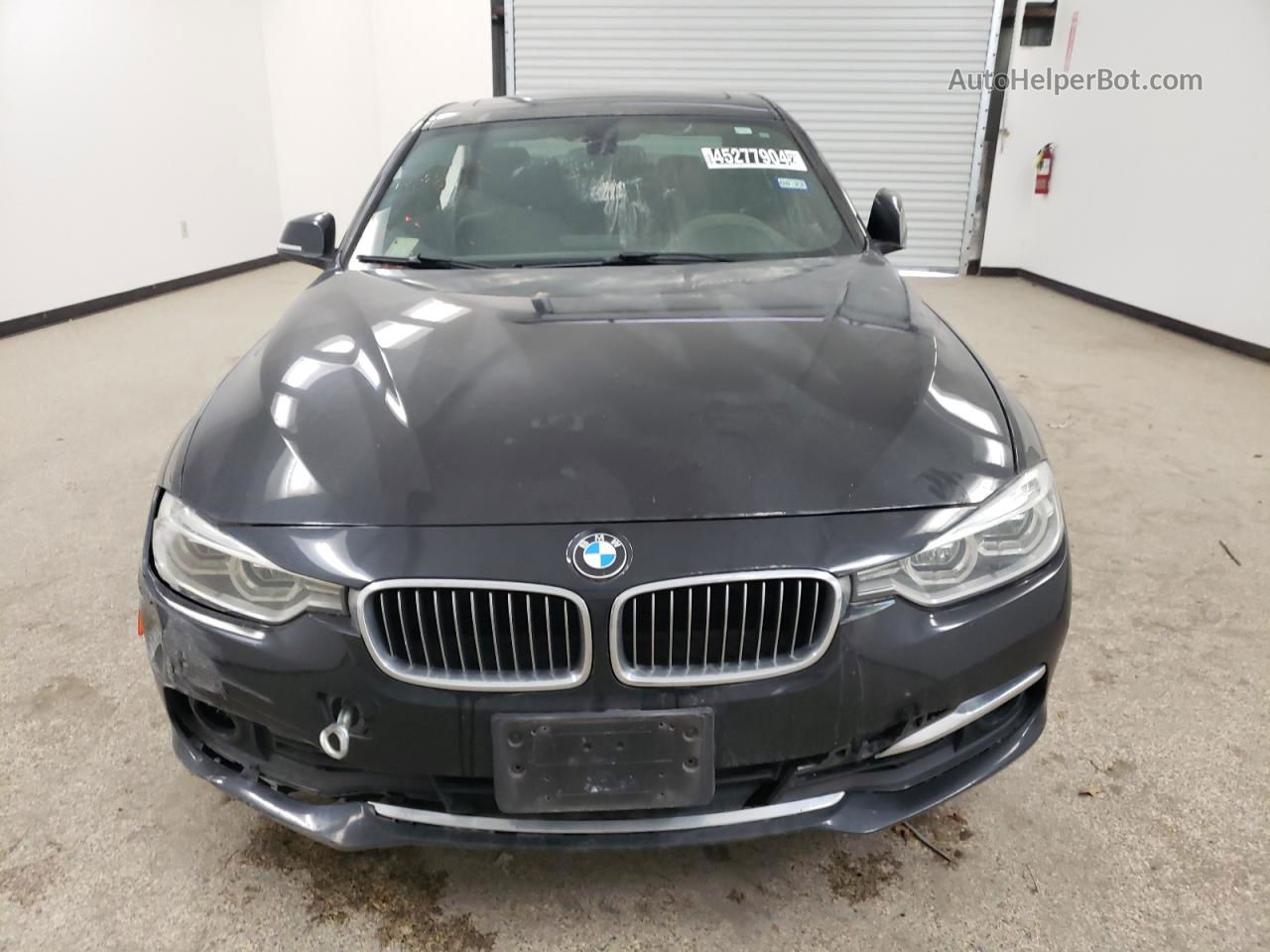 2016 Bmw 328 I Sulev Black vin: WBA8E9C55GK645741