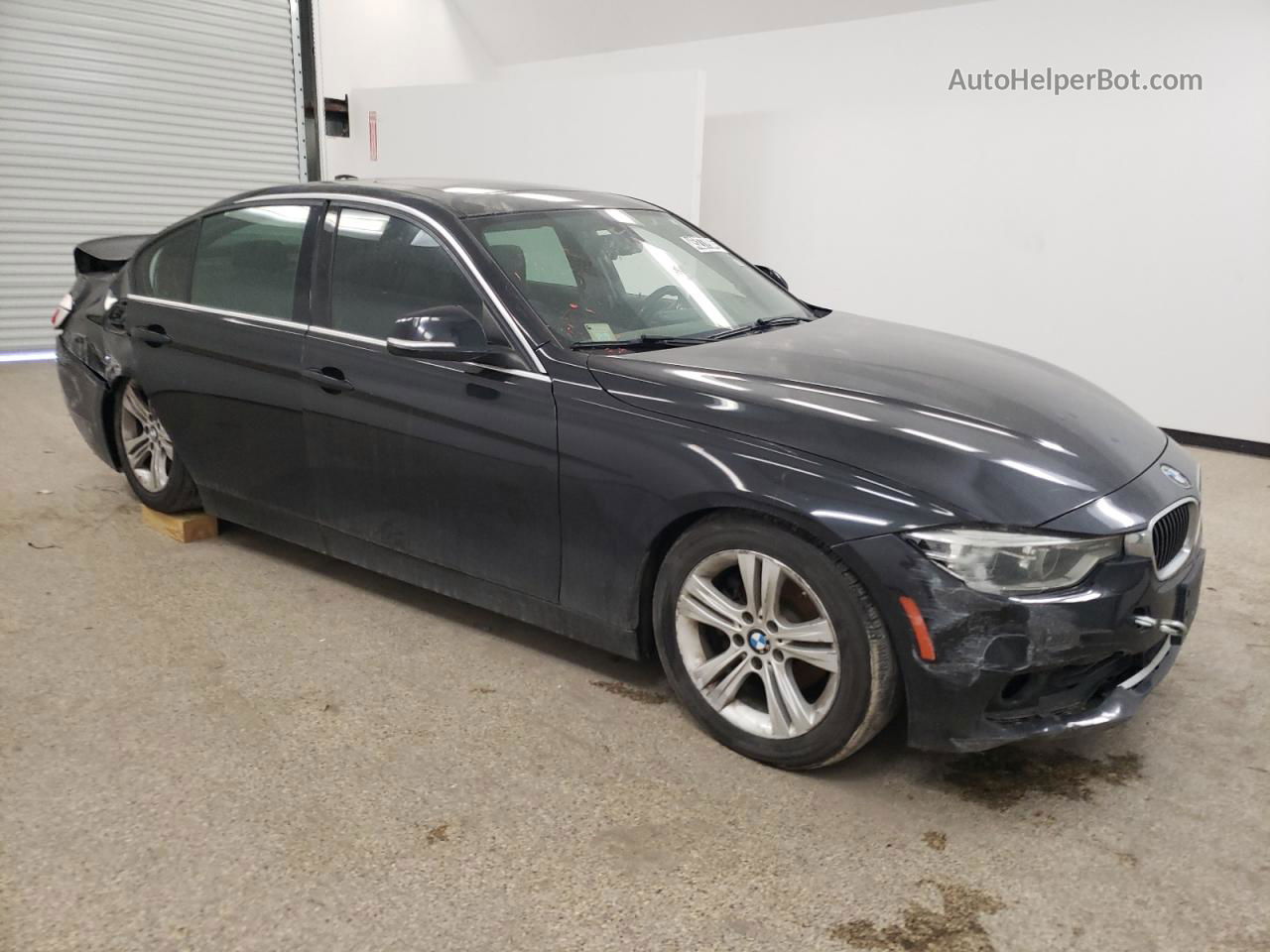 2016 Bmw 328 I Sulev Black vin: WBA8E9C55GK645741