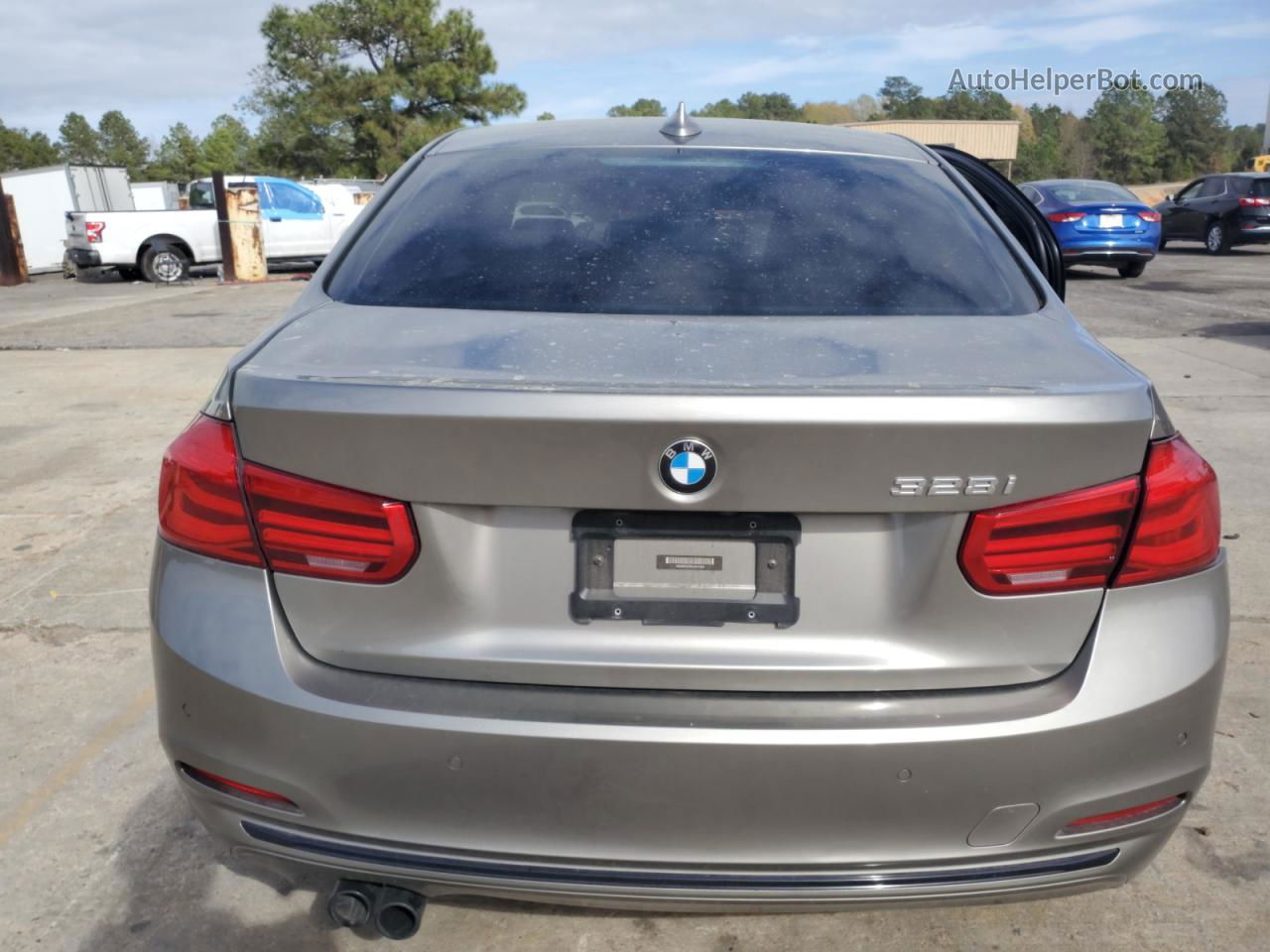 2016 Bmw 328 I Sulev Gray vin: WBA8E9C56GP847684