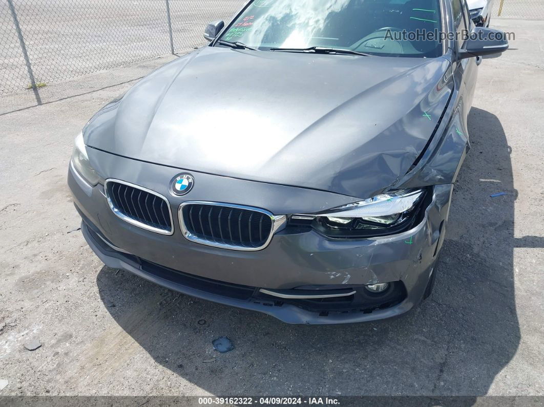 2016 Bmw 328i   Gray vin: WBA8E9C58GK645894