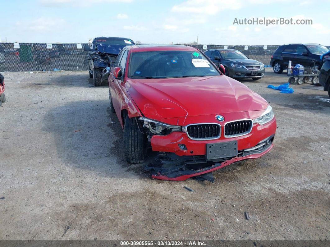 2016 Bmw 328i Red vin: WBA8E9C58GK646429