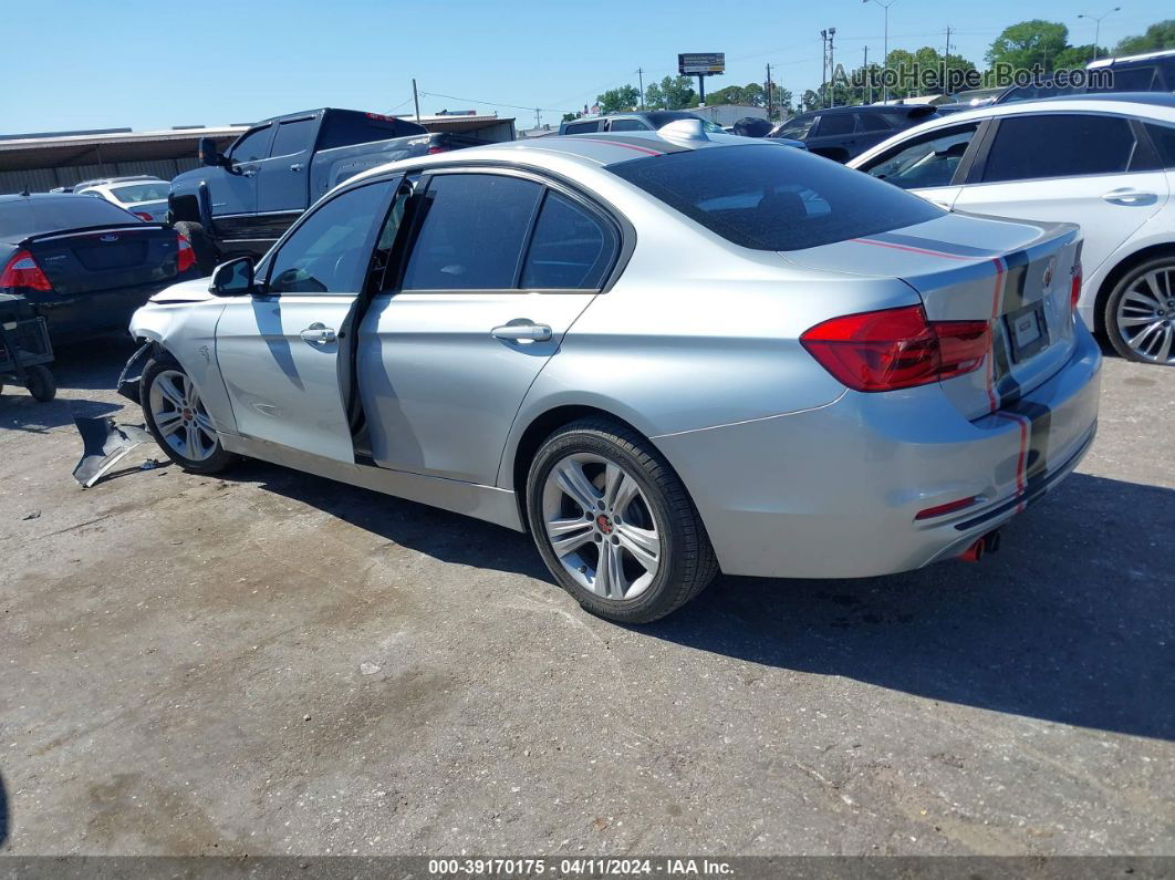 2016 Bmw 328i   Silver vin: WBA8E9C58GK647130