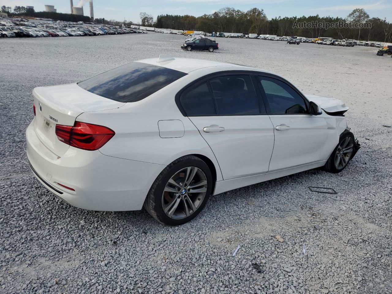 2016 Bmw 328 I Sulev White vin: WBA8E9C59GK645581