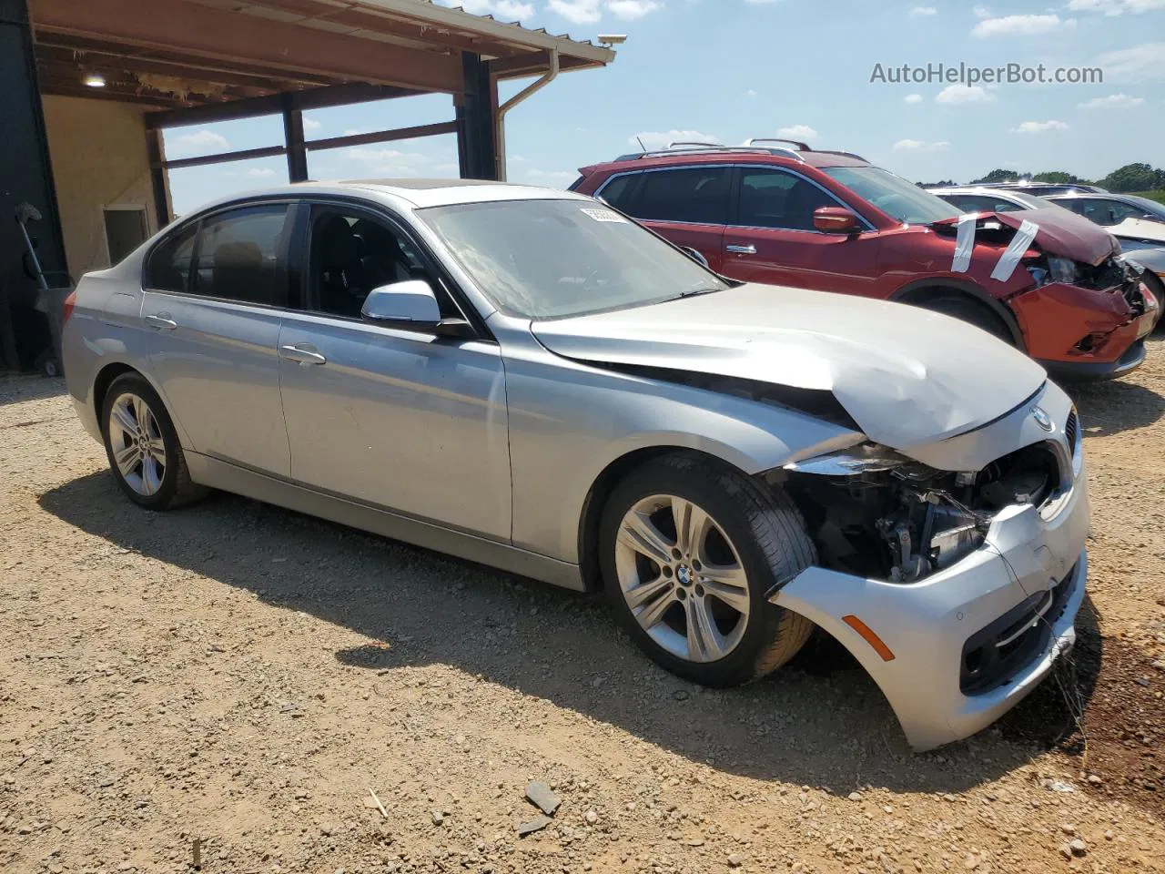 2016 Bmw 328 I Sulev Silver vin: WBA8E9G50GNT42083