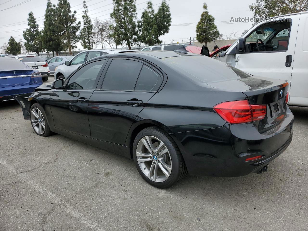 2016 Bmw 328 I Sulev Black vin: WBA8E9G50GNT43296