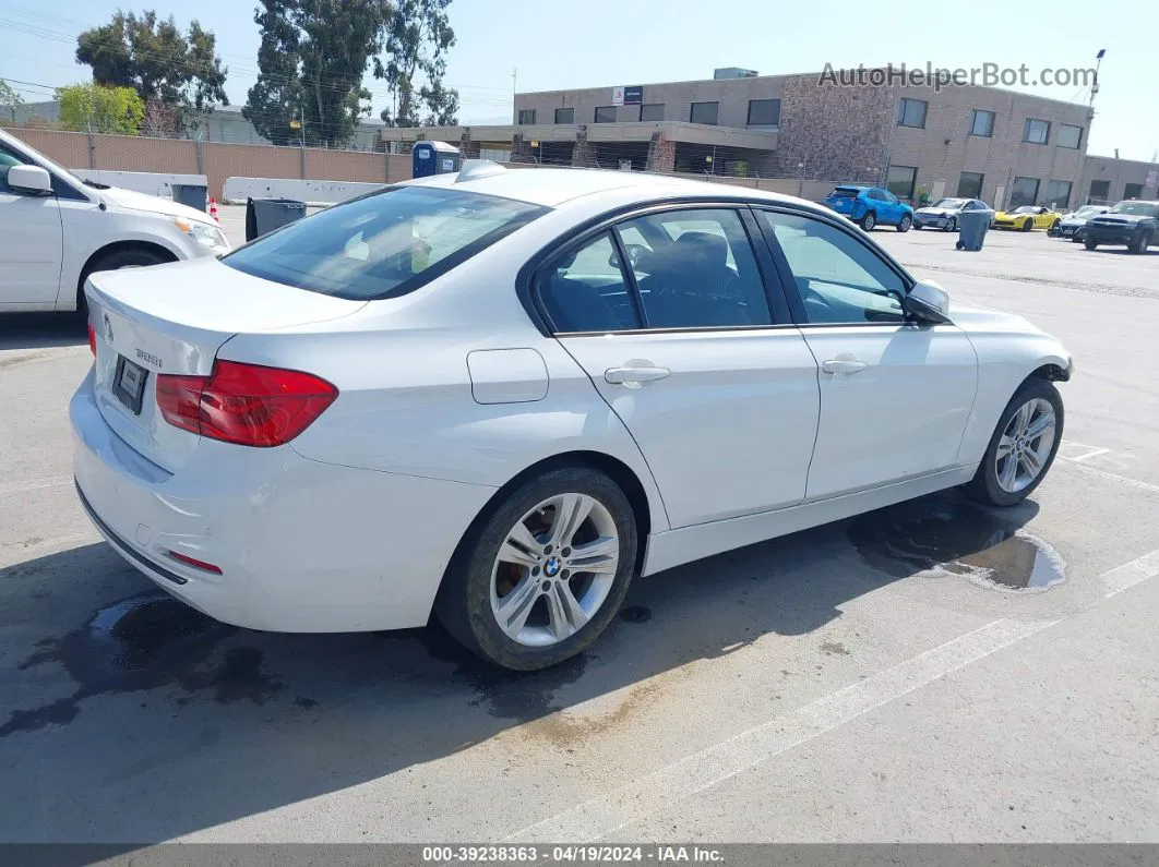 2016 Bmw 328i   White vin: WBA8E9G50GNT46179