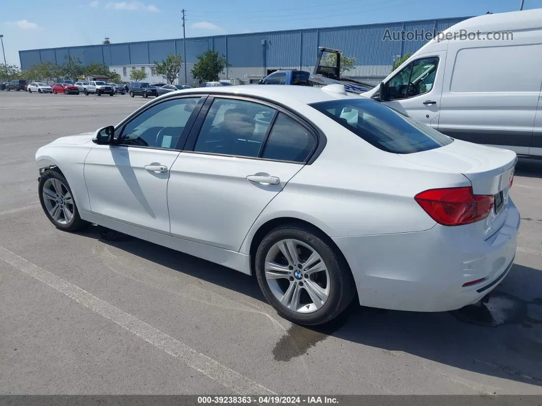 2016 Bmw 328i   White vin: WBA8E9G50GNT46179