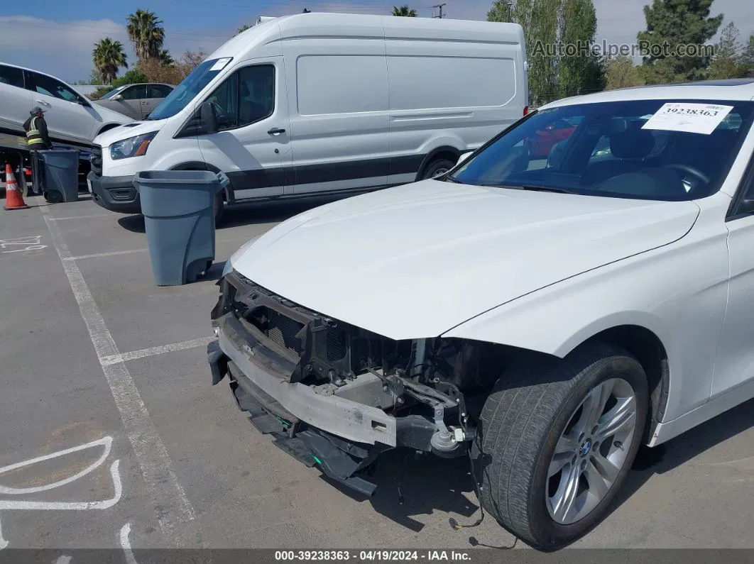 2016 Bmw 328i   White vin: WBA8E9G50GNT46179