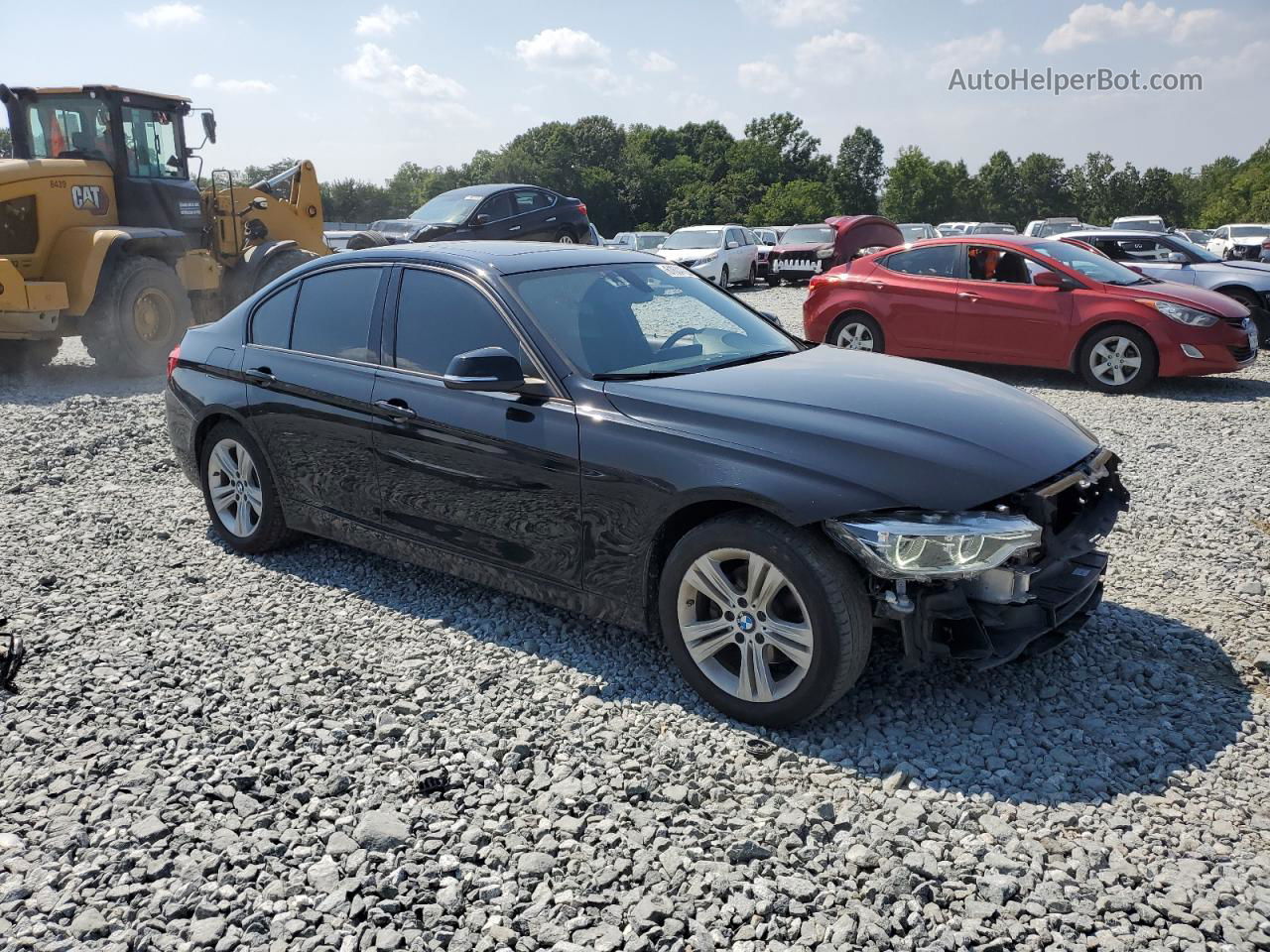 2016 Bmw 328 I Sulev Black vin: WBA8E9G50GNT81692