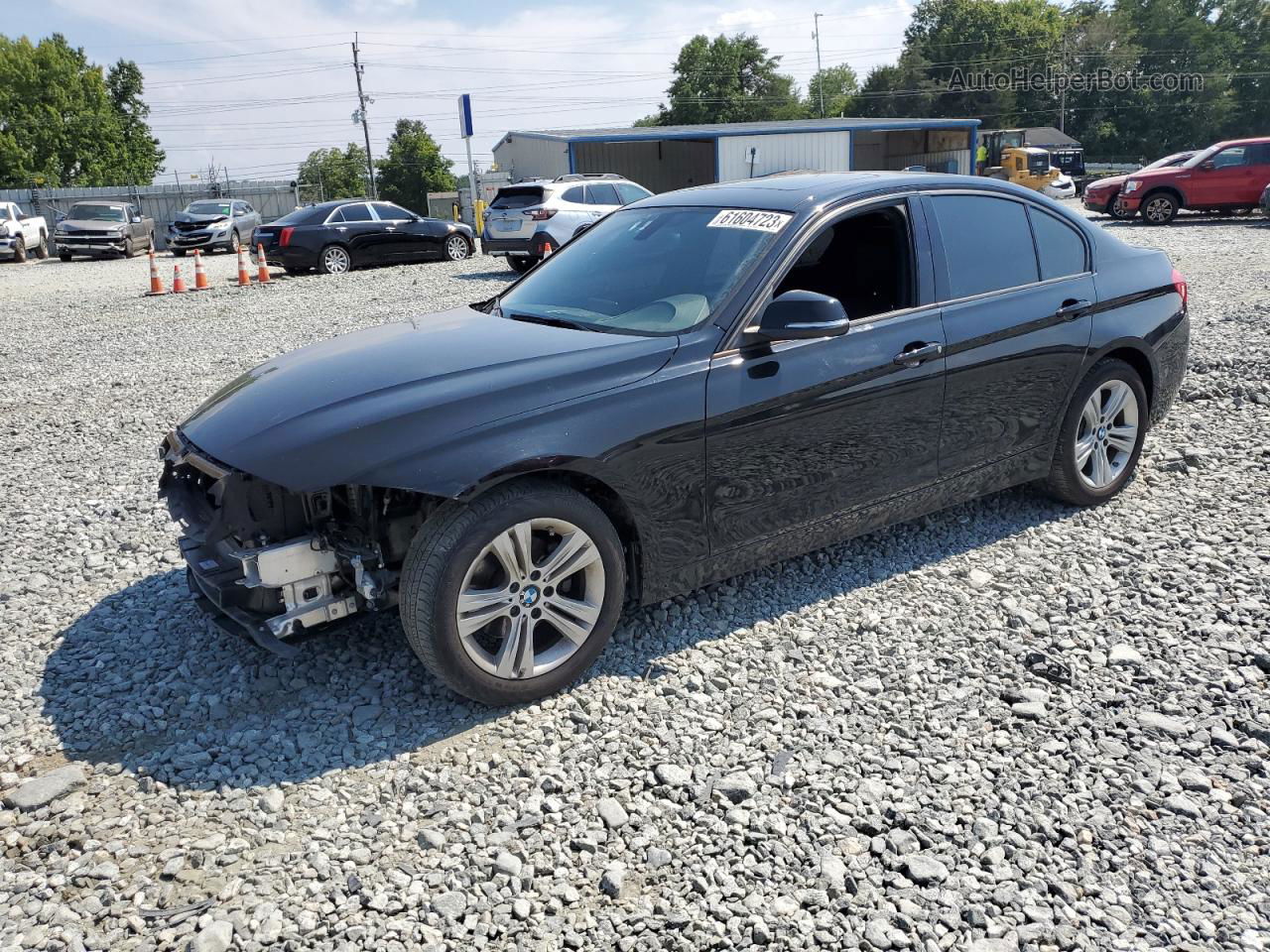 2016 Bmw 328 I Sulev Black vin: WBA8E9G50GNT81692