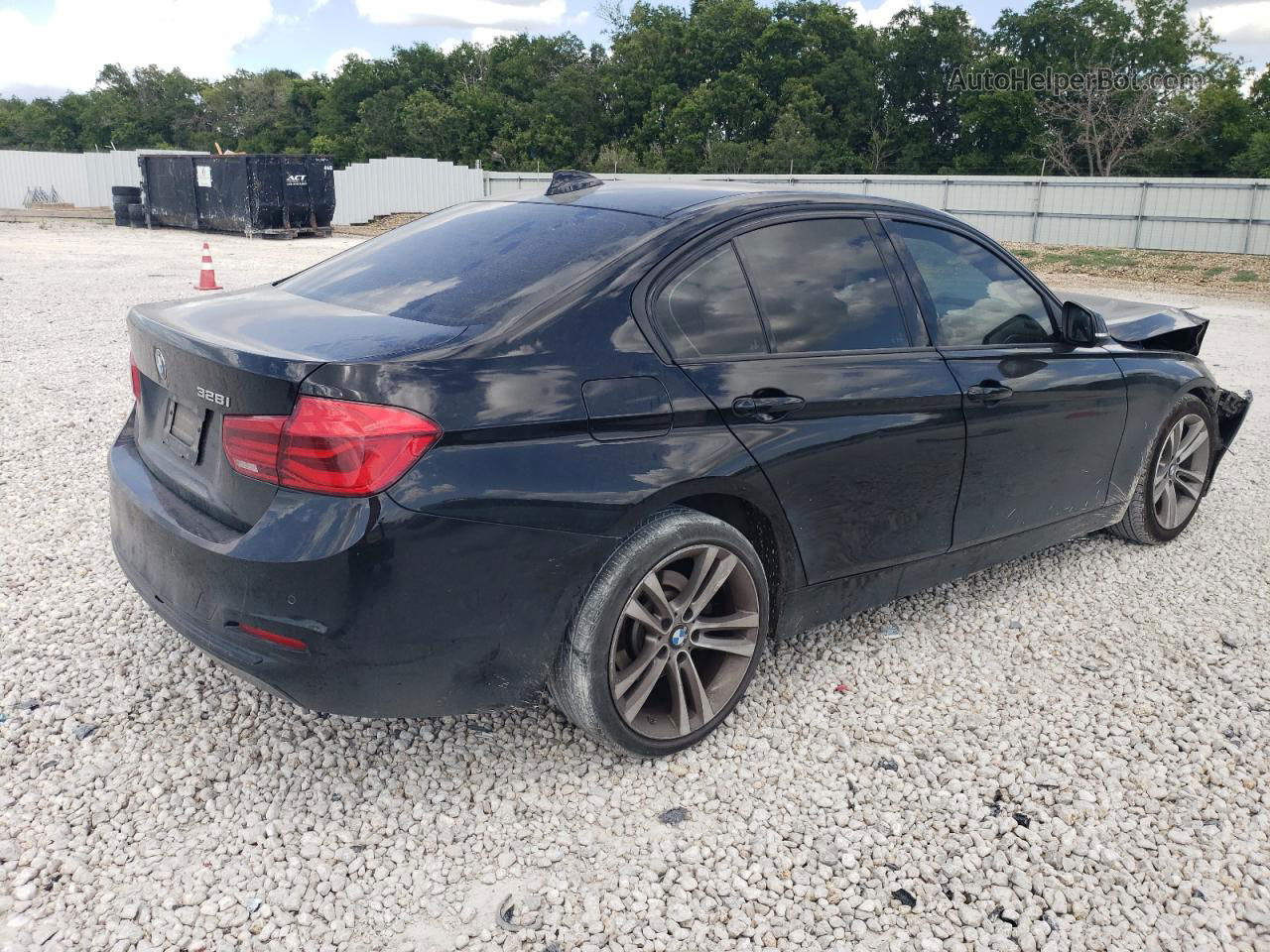 2016 Bmw 328 I Sulev Black vin: WBA8E9G50GNU30518