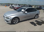 2016 Bmw 3 Series 328i Silver vin: WBA8E9G51GNT43940