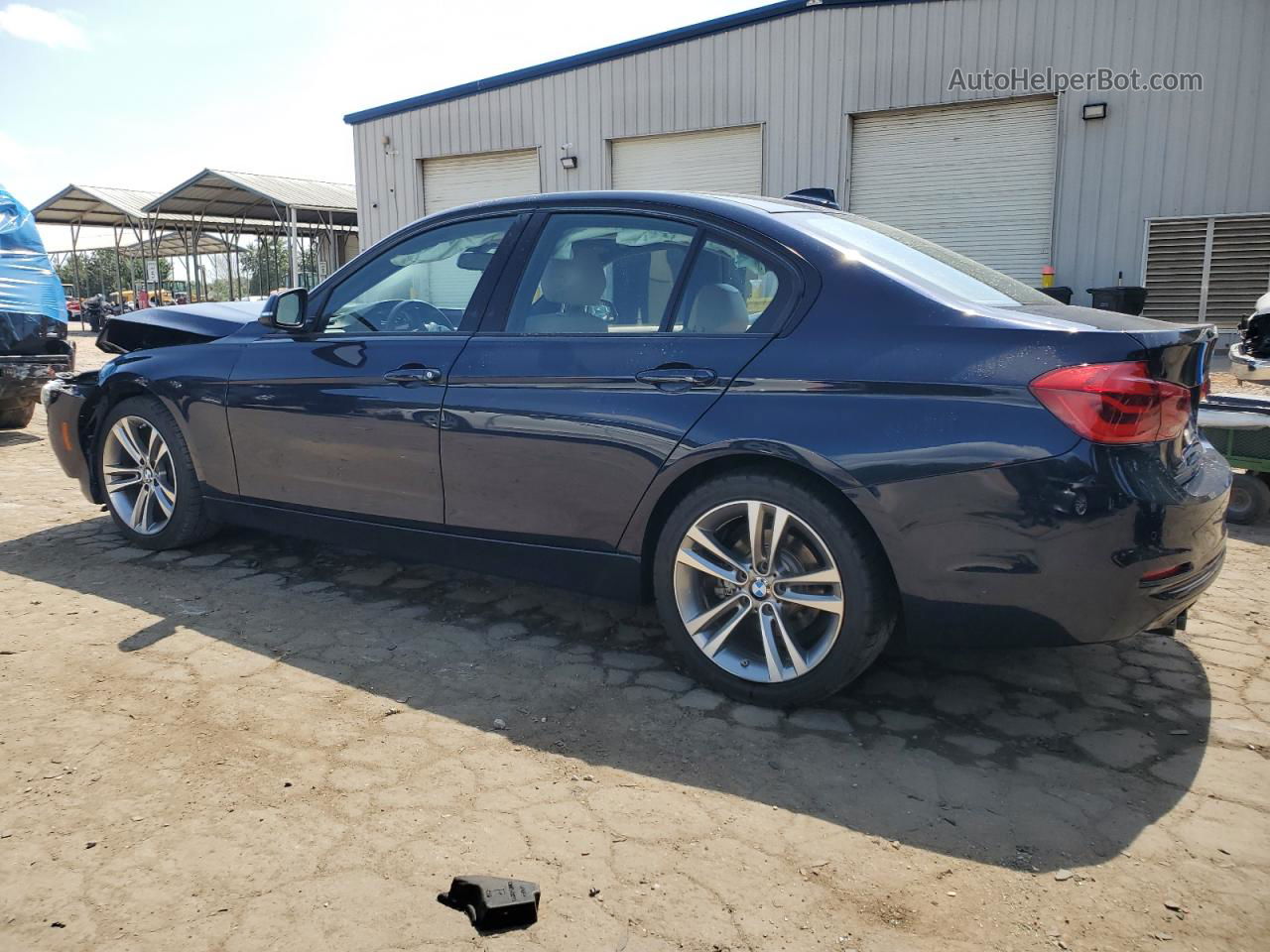 2016 Bmw 328 I Sulev Blue vin: WBA8E9G52GNT43557