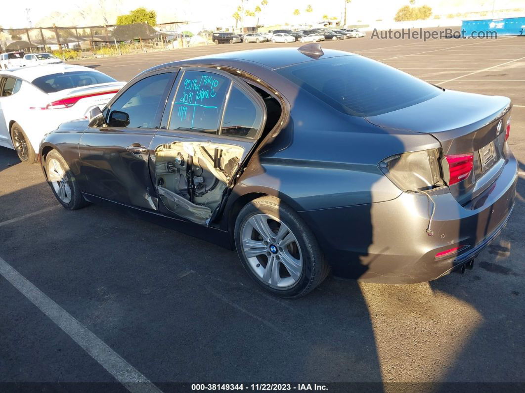 2016 Bmw 328i Black vin: WBA8E9G52GNT86716