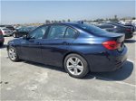 2016 Bmw 328 I Sulev Синий vin: WBA8E9G52GNU29922