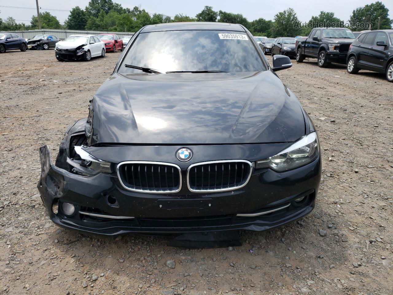 2016 Bmw 328 I Sulev Black vin: WBA8E9G52GNU30181