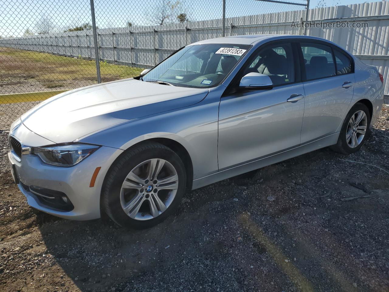 2016 Bmw 328 I Sulev Silver vin: WBA8E9G53GNT44829