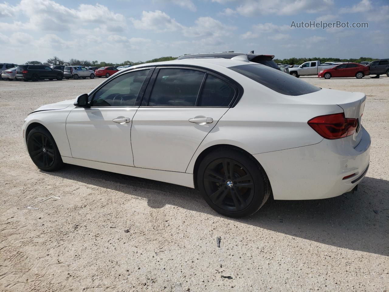 2016 Bmw 328 I Sulev White vin: WBA8E9G53GNT45043