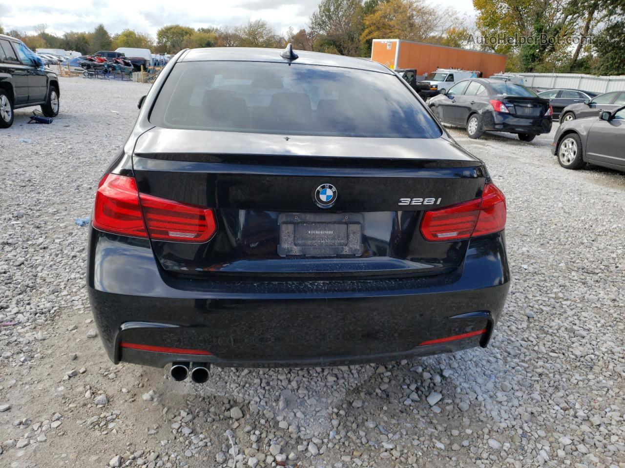 2016 Bmw 328 I Sulev Black vin: WBA8E9G53GNT86238