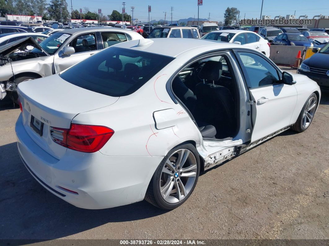 2016 Bmw 328i   White vin: WBA8E9G53GNU29802