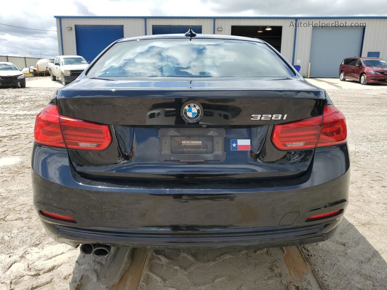 2016 Bmw 328 I Sulev Black vin: WBA8E9G54GNT82778