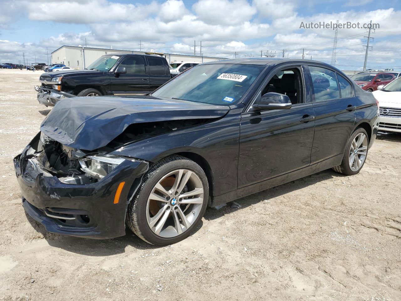 2016 Bmw 328 I Sulev Black vin: WBA8E9G54GNT82778