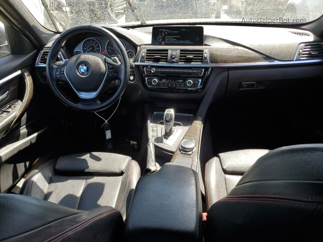 2016 Bmw 328 I Sulev Серый vin: WBA8E9G55GNT81378