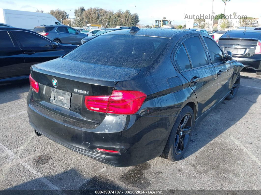 2016 Bmw 328i Черный vin: WBA8E9G55GNT85043