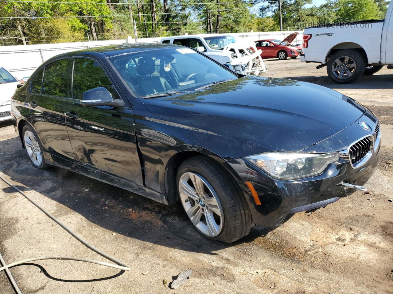 2016 Bmw 328 I Sulev Black vin: WBA8E9G56GNT44372