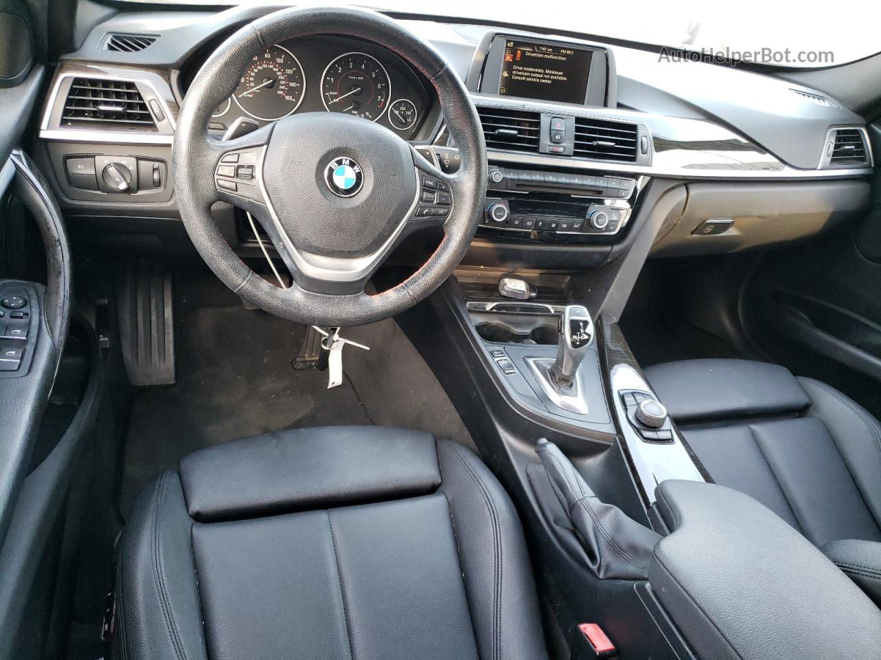 2016 Bmw 328 I Sulev Белый vin: WBA8E9G56GNT45859