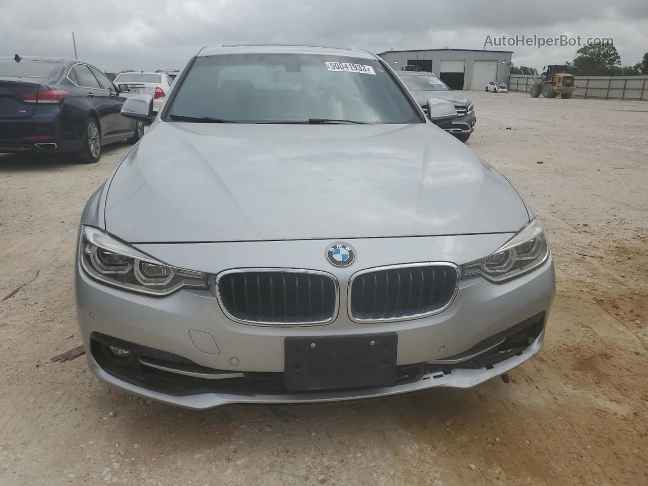 2016 Bmw 328 I Sulev Silver vin: WBA8E9G56GNT86489