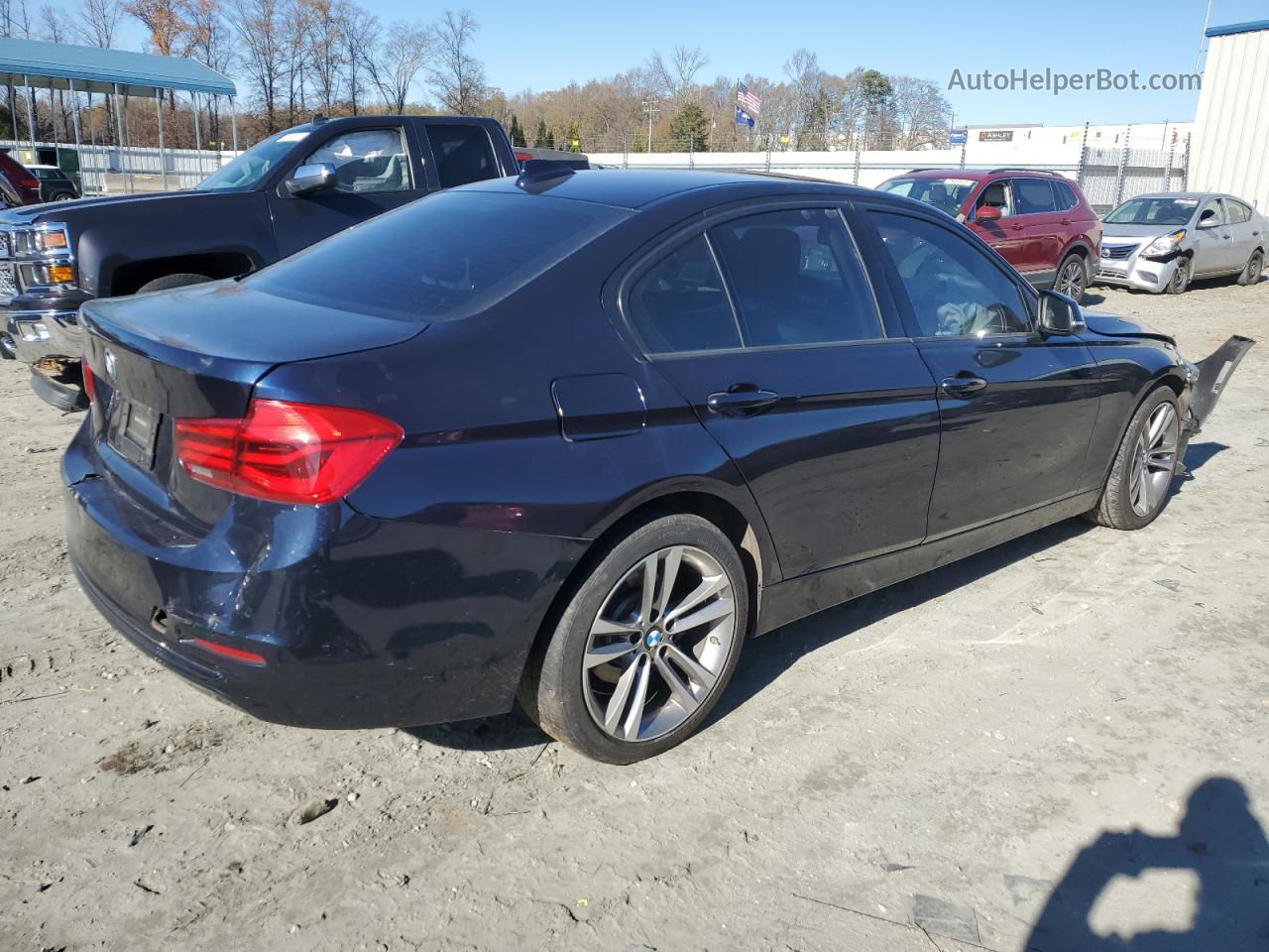 2016 Bmw 328 I Sulev Black vin: WBA8E9G57GNT84086